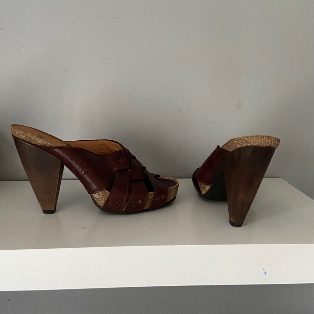 John Fluevog clogs size 10